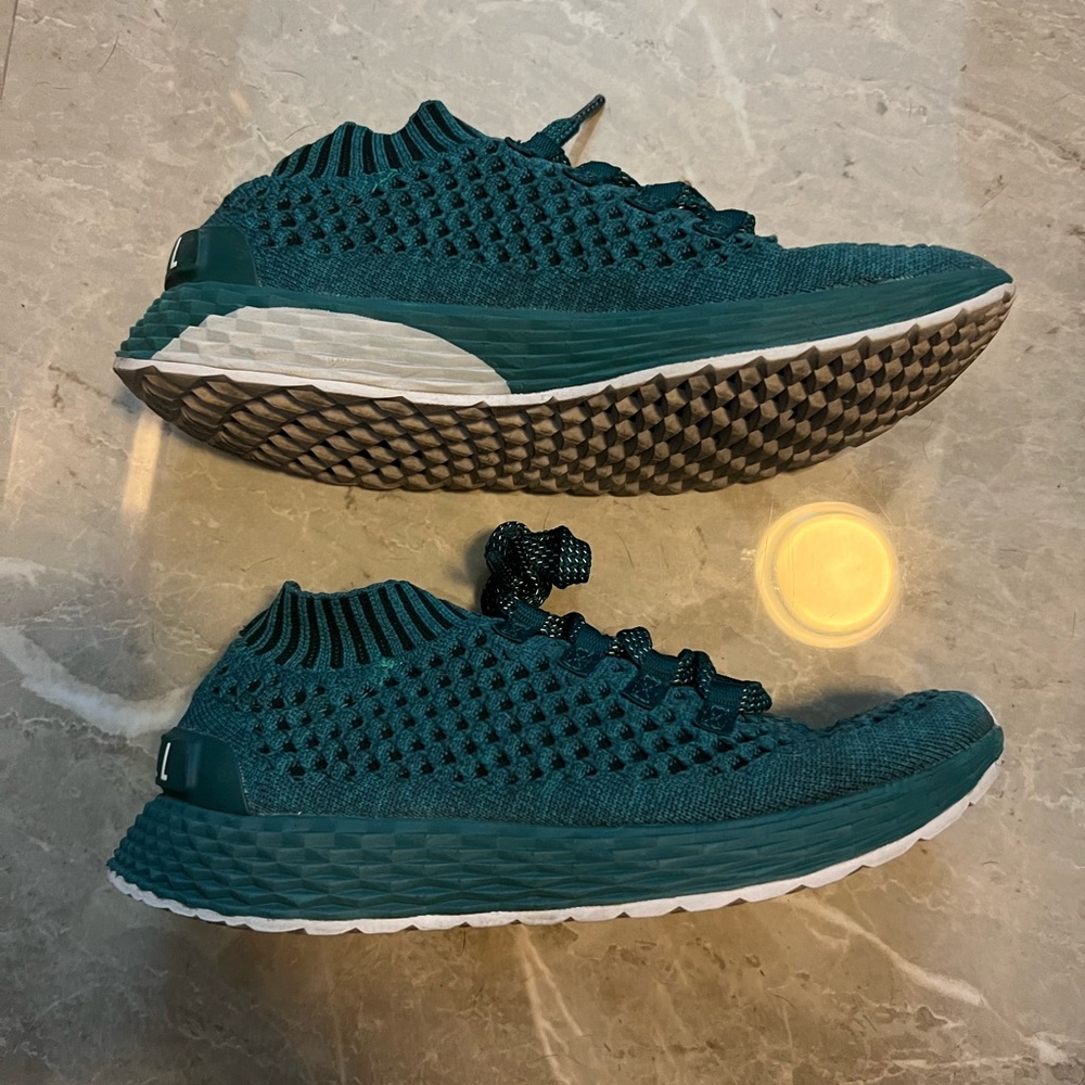 NOBULL knit runners womens 8.5 deep teal